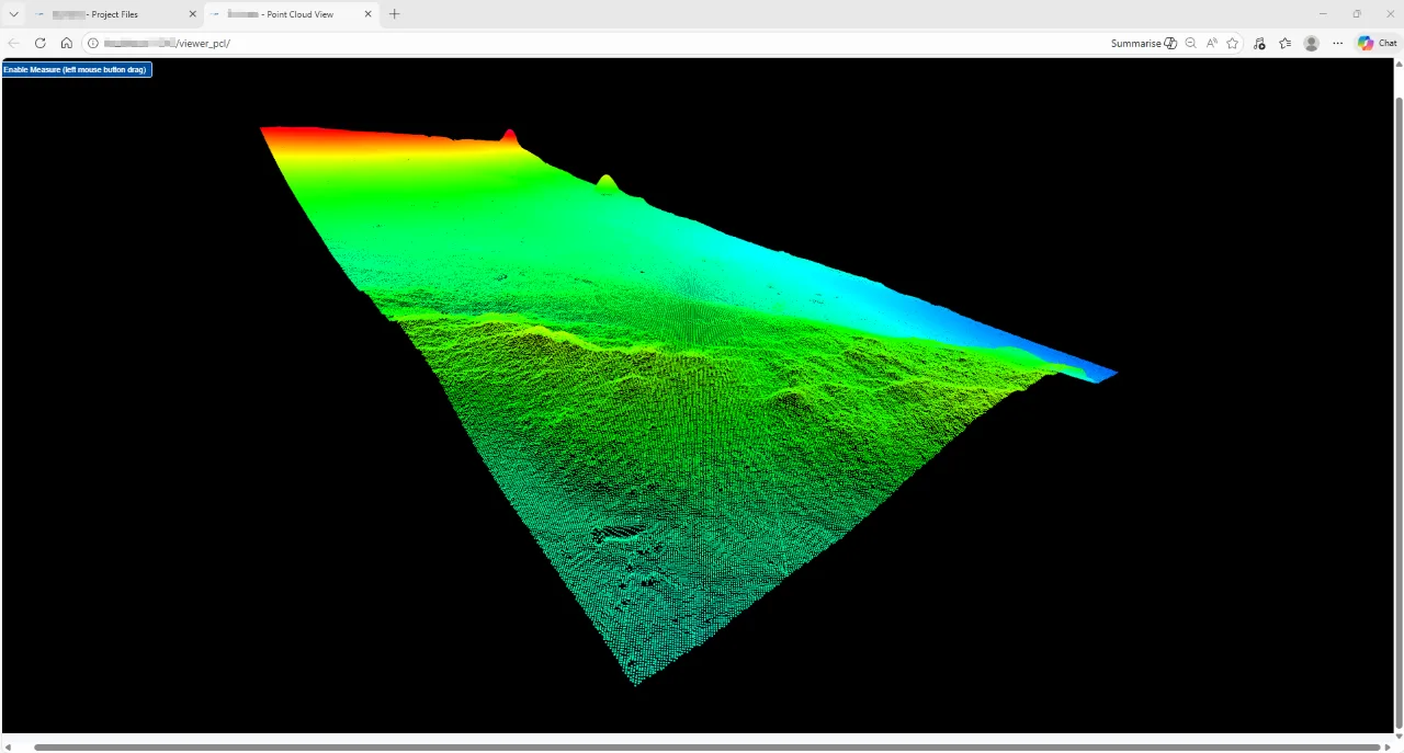 Data Portal - Point Cloud Viewer.